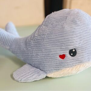 Adorable Baby Blue Plush Whale Toy - Brand New WITH Tags!!